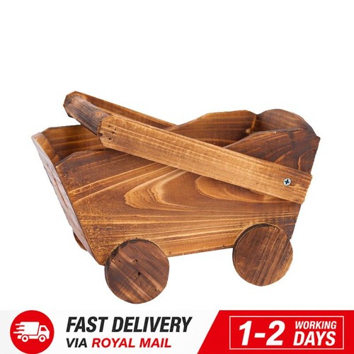 Garden modern wooden wheel - garden,