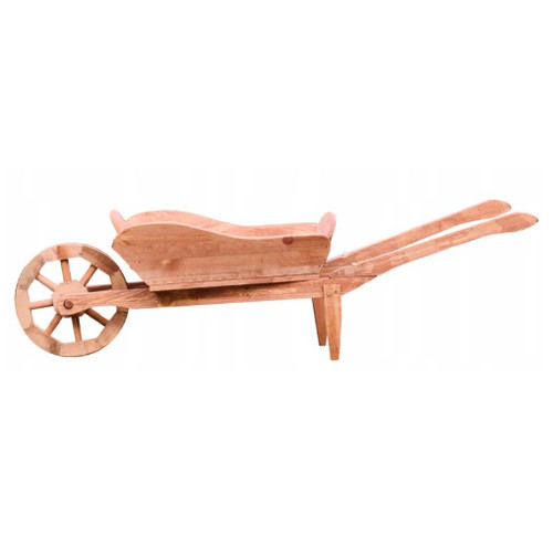 Wheel barrow planter - wheel,